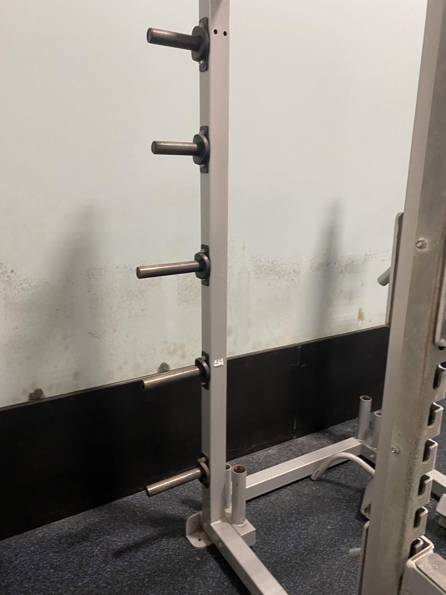 Squat Rack w/ Safety Bars, Weight Holder, and Pull up Bar (No Weights) - Image 2 of 6