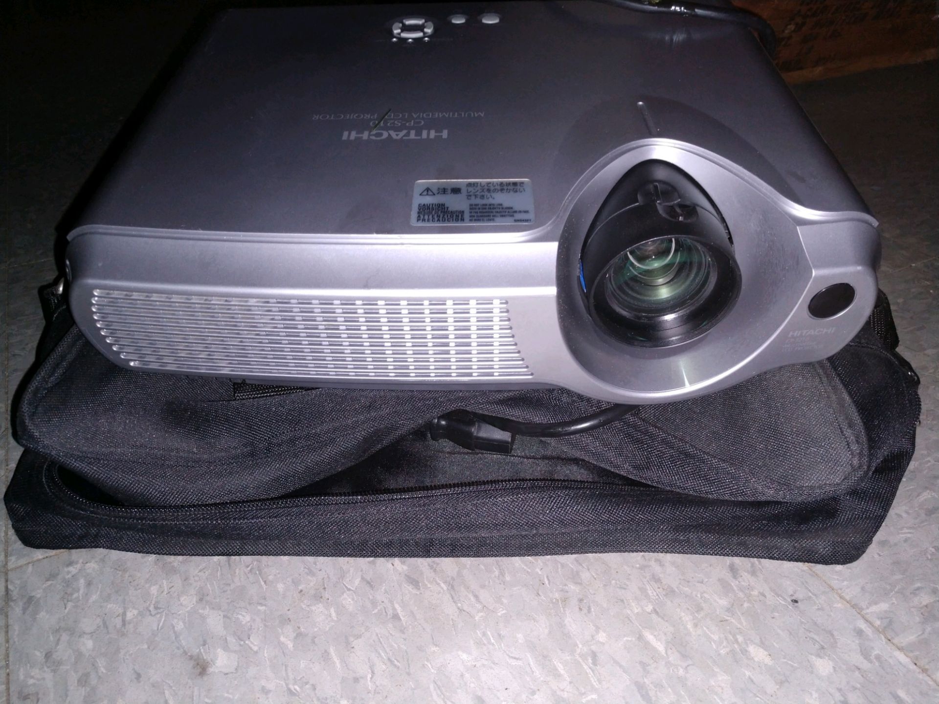 A/V Projector in Carry Case