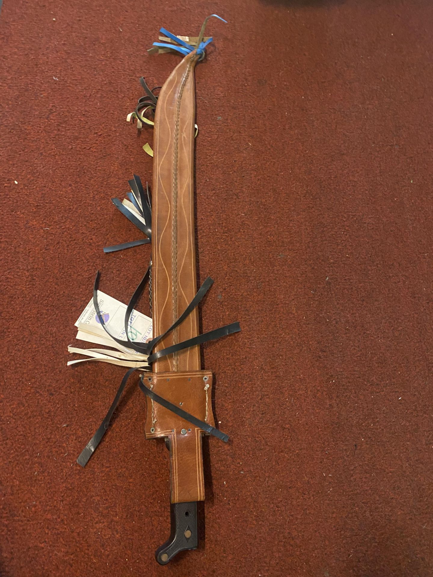 Incolmasa Machete w/Leather Sheath - Image 3 of 4