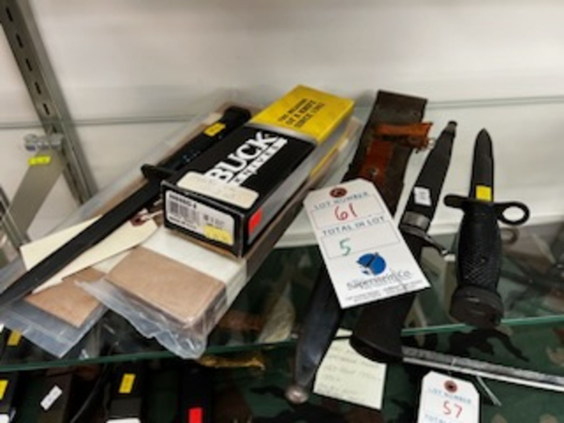 (5) Asst. Knives and Sheathes ($50-$75 Retail)