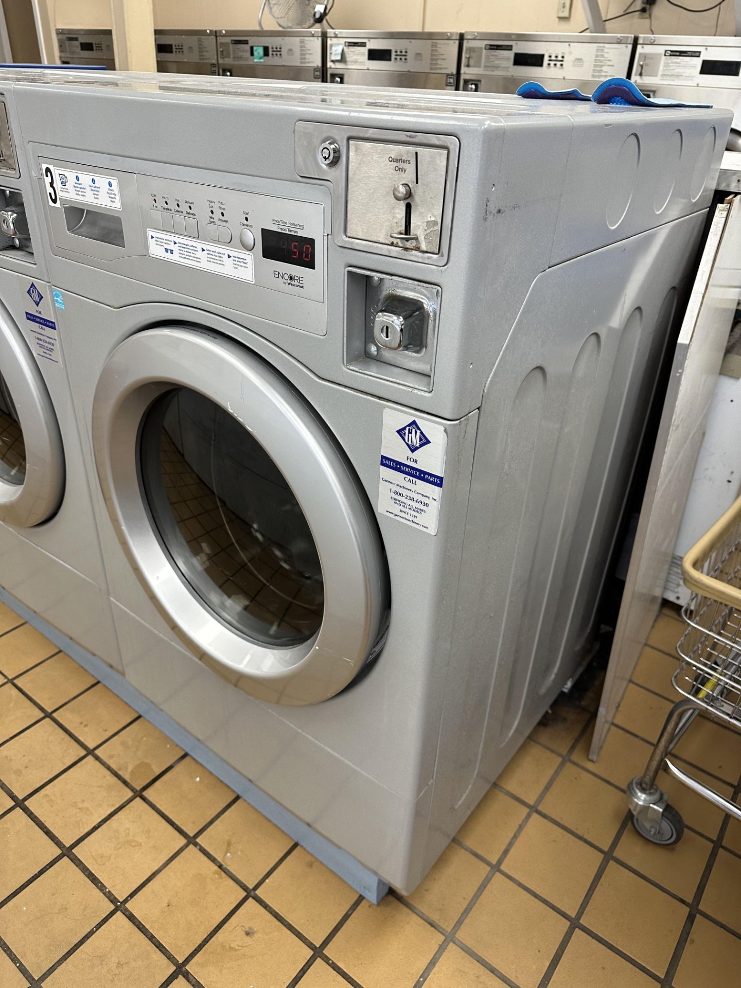 Wascomat Encore #WHLFP715M Commercial Heavy Duty Washing Machine - Coin Operated (Machine #3)