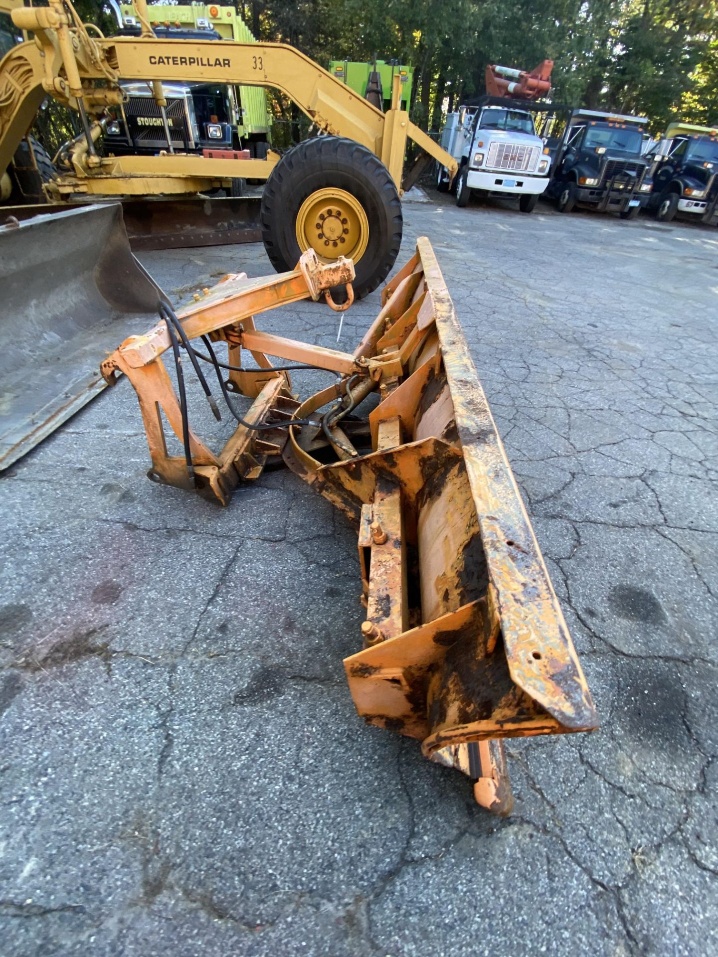 10' Snow Plow Backhoe Attachment - Bild 3 aus 4