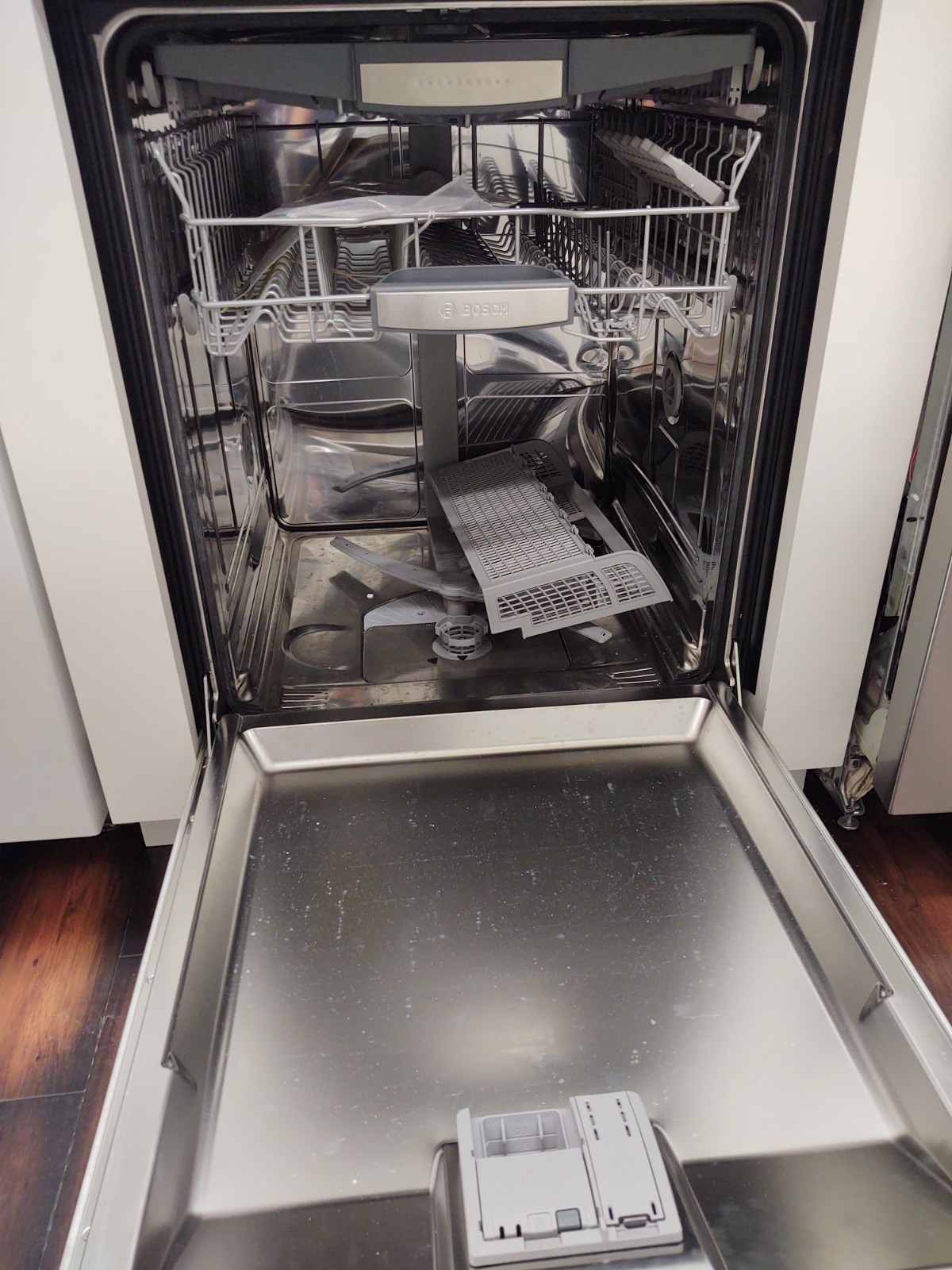 Bosch Super Silence Plus 42, Stainless Steel Front & Interior