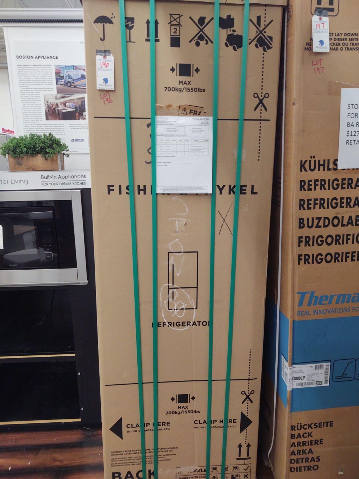Fisher Paykel 24" Panel Ready Built IN Refrigerator #RS2484SRHK1 (New In Transportation Box) - Image 2 of 3
