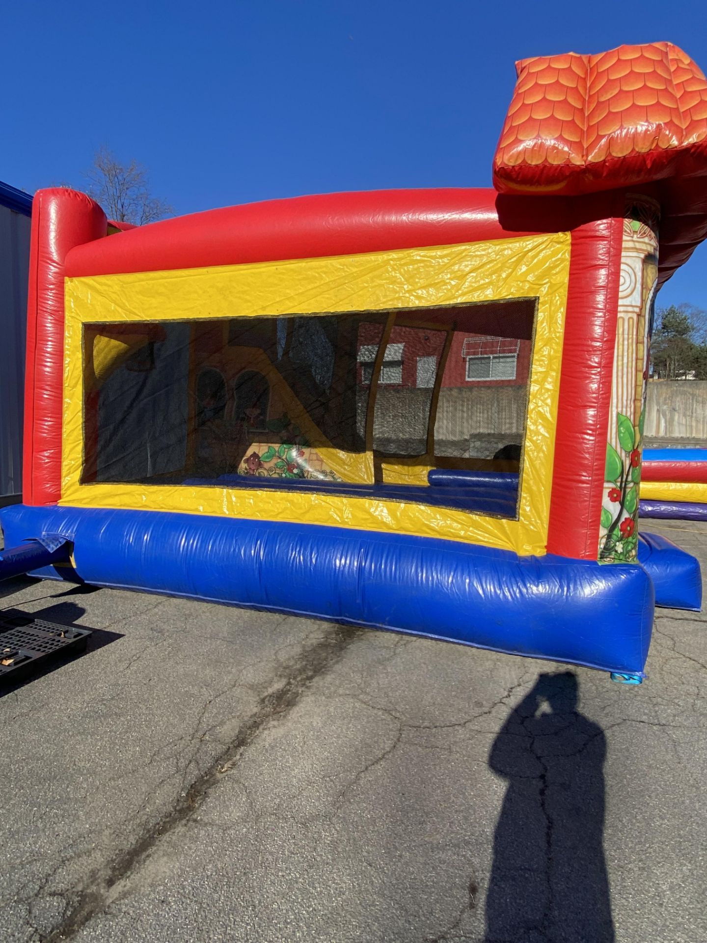 Kids Clubhouse Themed Bounce House w/Blower, 15 x 20, (Pics were taken 12/1 Blown up In Our Parking - Image 2 of 2