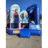 Frozen Themed Bounce House w/Blower - 15 x 20 (Pics were taken 12/1 Blown up In Our Parking Lot)