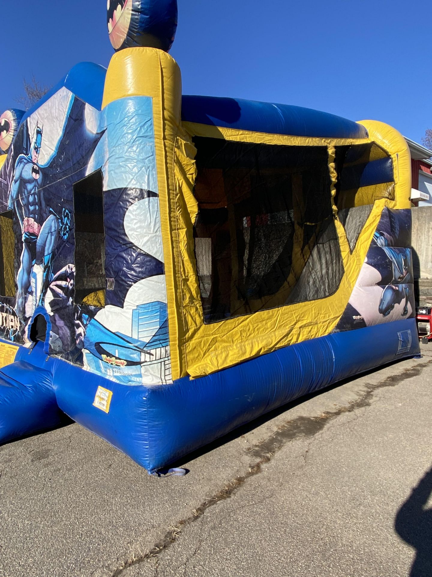 Batman Themed Bounce House w/Blower, 15 x 20 (Pics were taken 12/1 Blown up In Our Parking Lot) - Image 2 of 2