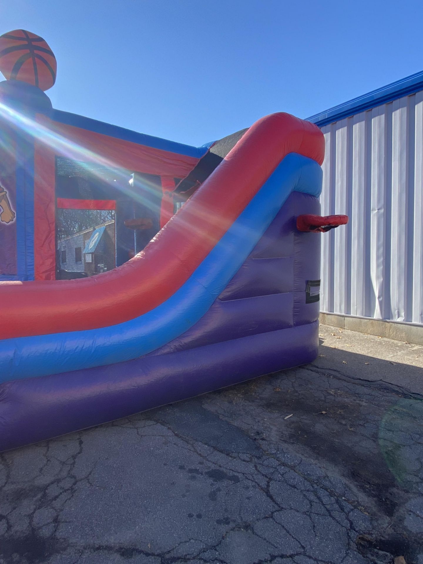 Sports Themed Bounce House w/Blower - 18 x 18 (Pics were taken 12/1 Blown up In Our Parking Lot) - Image 4 of 4