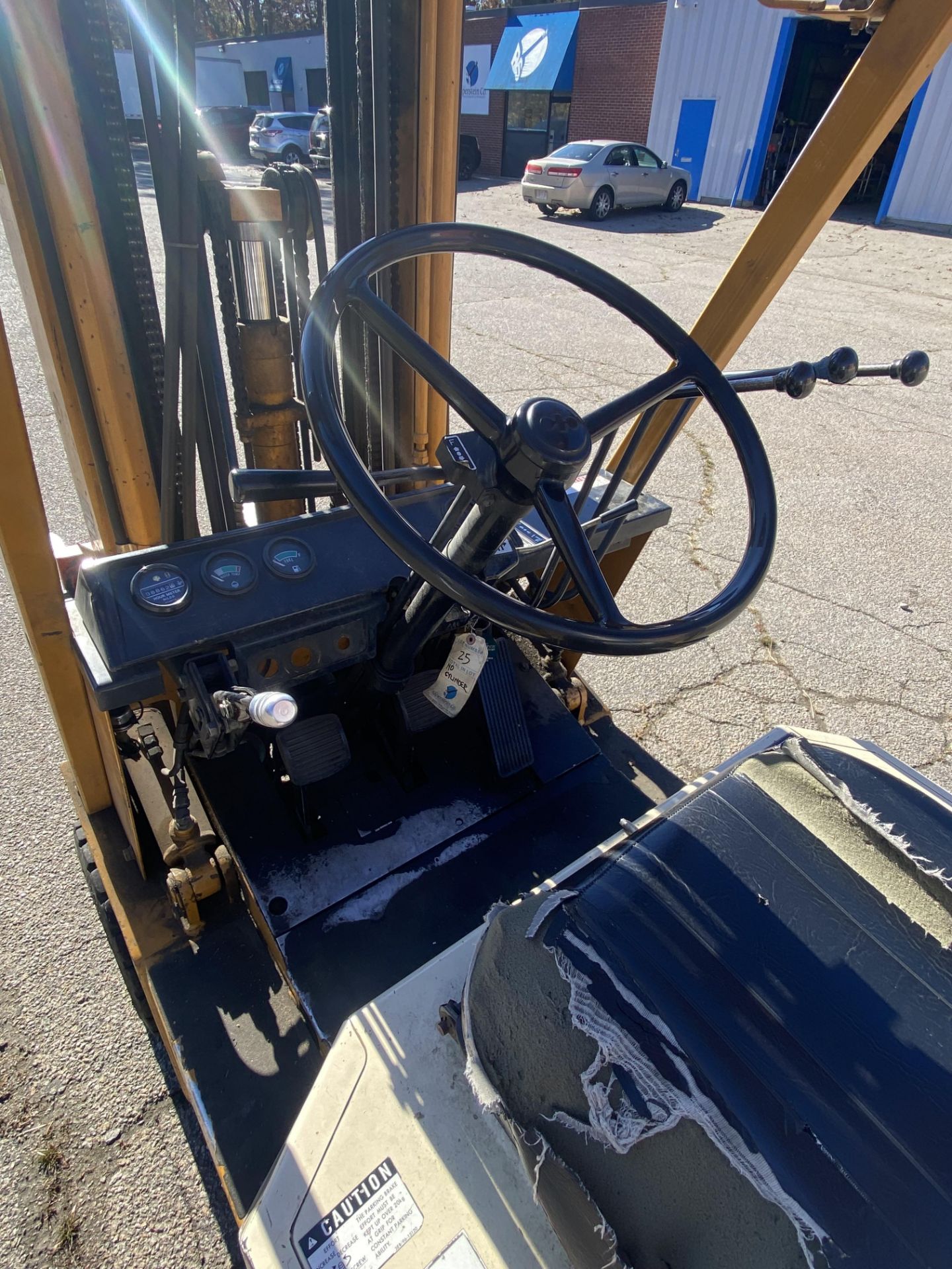 Komatsu FG18S Propane Forklift, #1018S247 8,863 hrs., Side Shift, Triple Mast,3,170 cap. S/N:181838A - Image 20 of 20