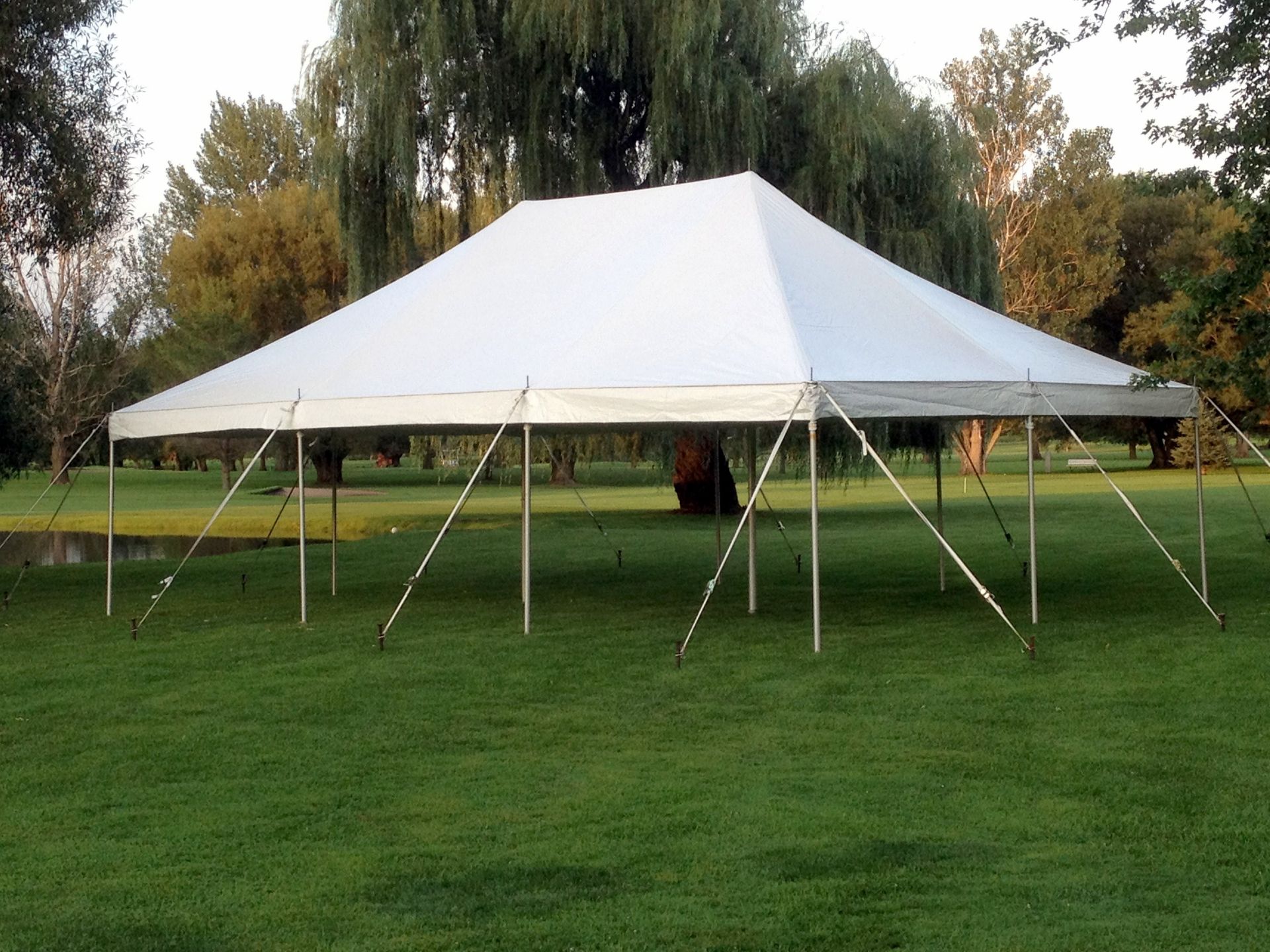 20' x 30' Party Tent - Complete Tent Setup with Poles