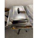 (3) All SS Chafing Dishes (BEING SOLD BY THE PIECE)