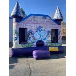 Disney Princess Themed Bounce House w/Blower, 15 x 15,(Pics were taken 12/1 Blown up In Our Parking
