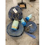(Lot) 6 Hoses And (3) Submersible Pump