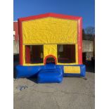 Yellow/Red/Blue Bounce House w/Blower - 13 x 13, (Pics were taken 12/1 Blown up In Our Parking Lot)