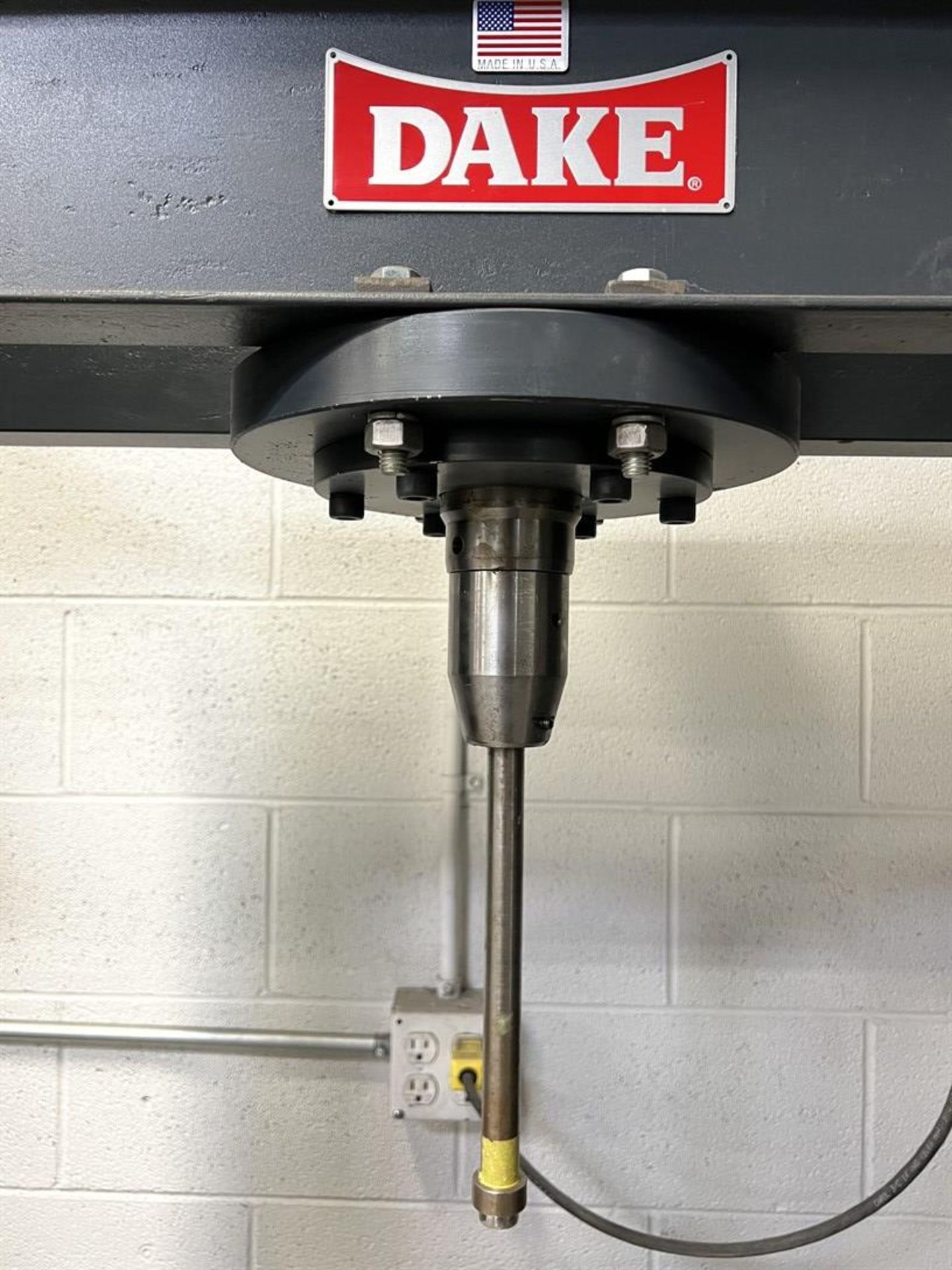 DAKE 909215 25-Ton H-Frame Hydraulic Shop Press, s/n 1178170 - Image 5 of 6