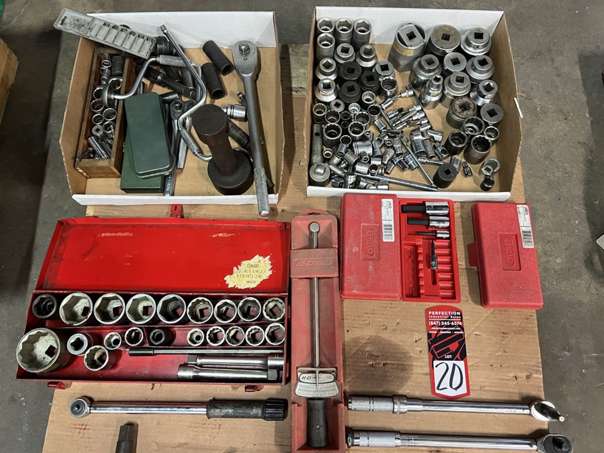Lot of Assorted Sockets, Ratchets, and Torque Wrenches - Image 2 of 2