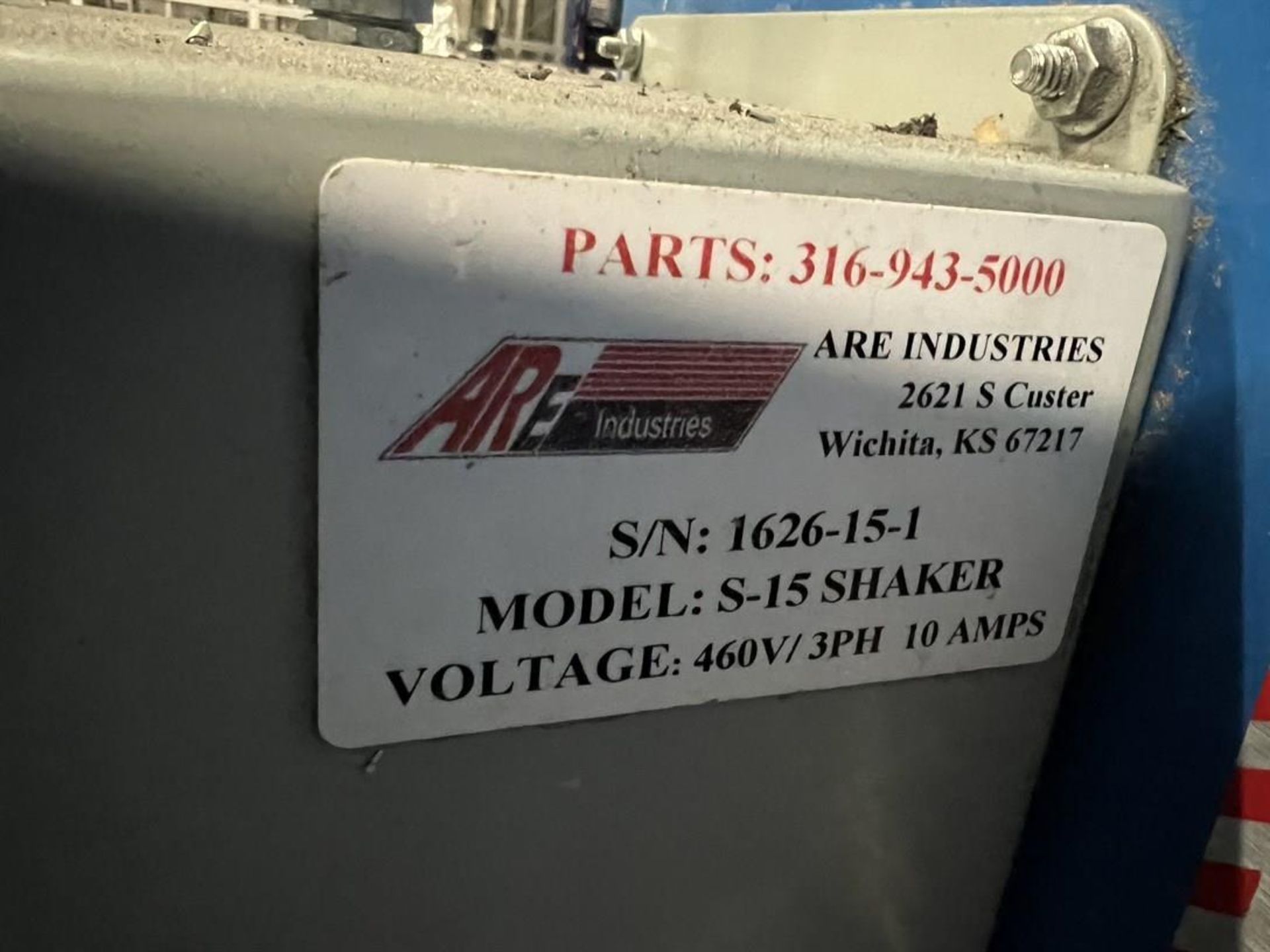 AR INDUSTRIES S-15 Vibratory Tumbler Finisher, s/n 1626-15-1 - Image 5 of 5