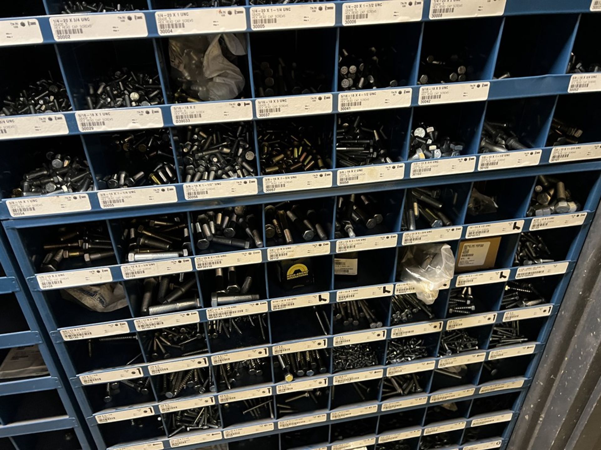 Lot of Hardware Cubbies w/ Assorted Fasteners - Image 6 of 7