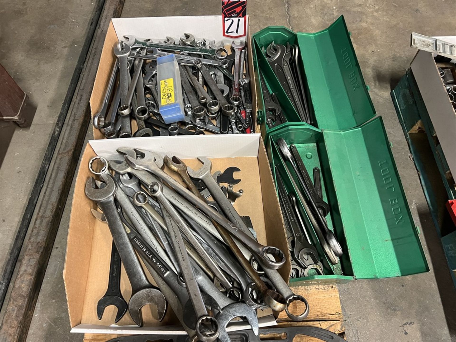 Lot of Assorted Combination Wrenches - Image 2 of 3