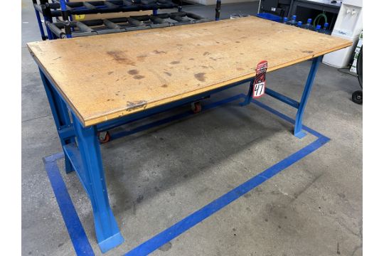 Wood Top Work Bench, 36" x 72"