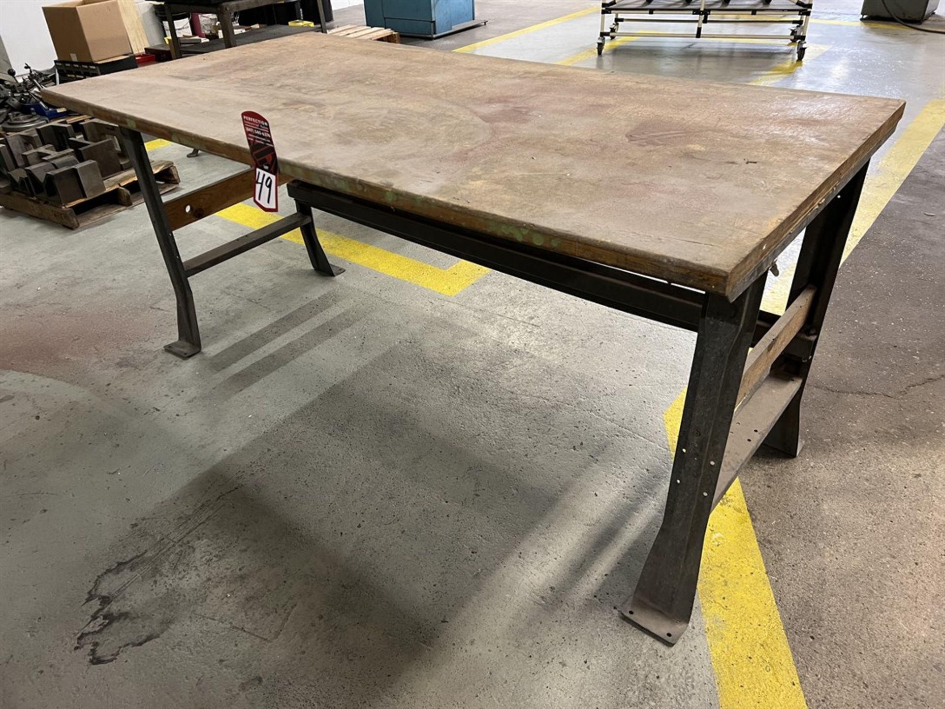 Wood Top Work Bench, 36" x 72"