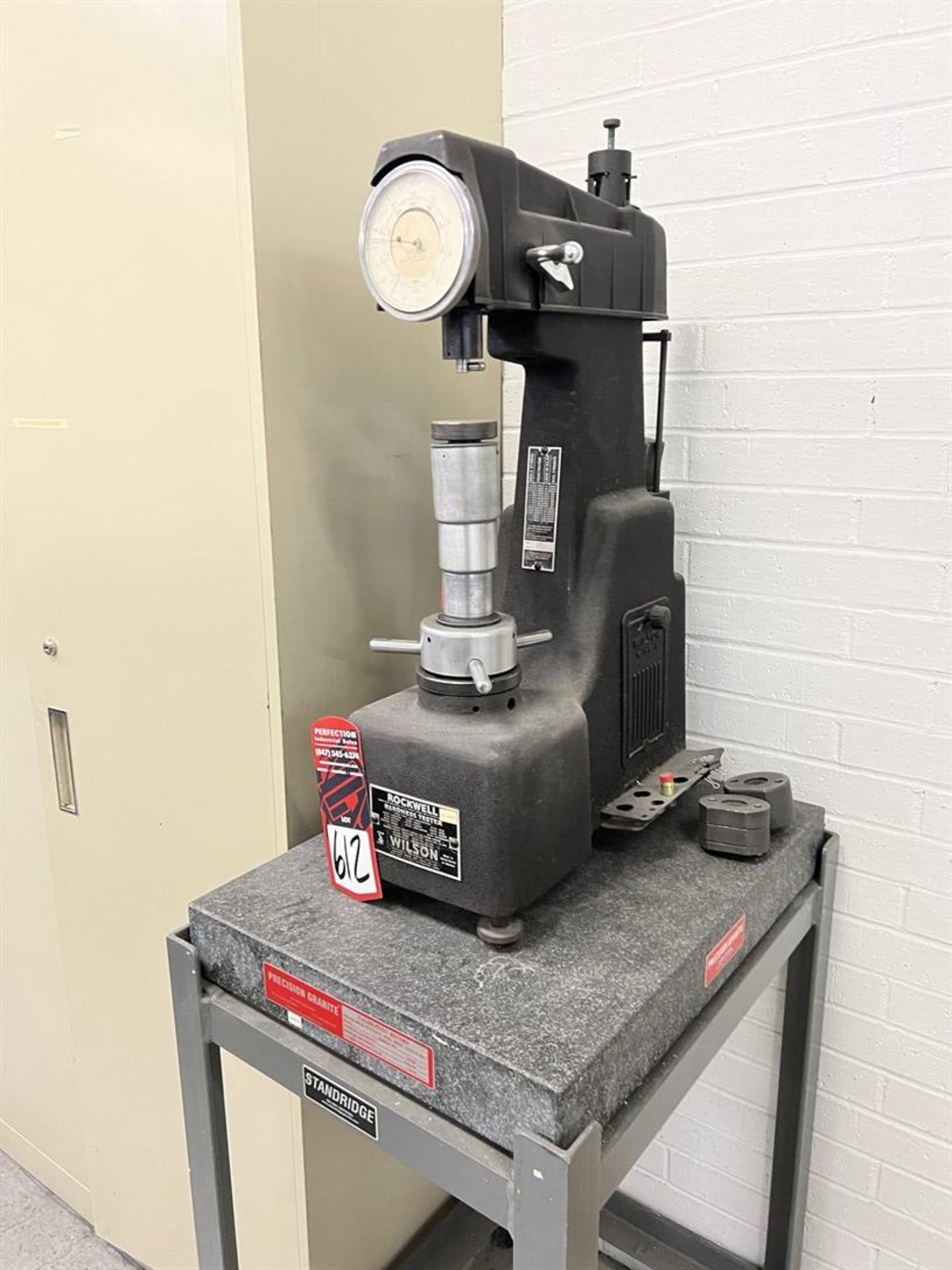 WILSON ROCKWELL 3TTBB Hardness Tester, s/n 74