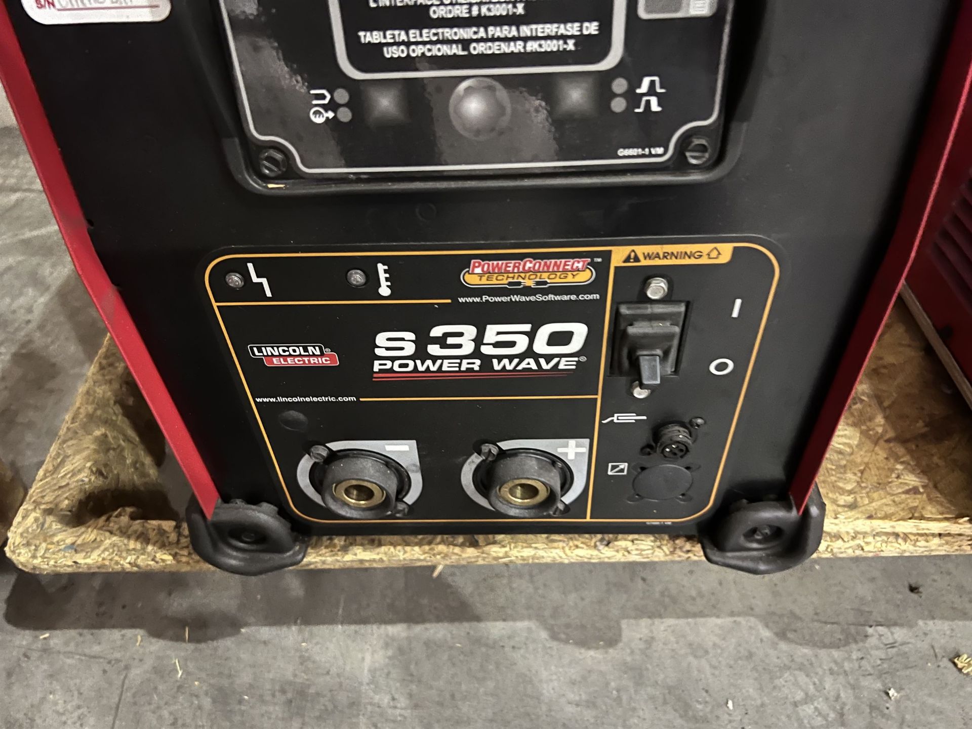 Lincoln S350 Power Wave Welder s/n U1181102811 (Located at 7300 Lone Tree Rd, Victoria, TX 77905) - Image 2 of 3
