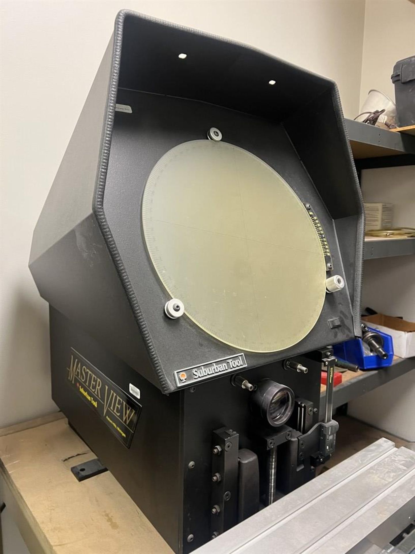 SUBURBAN TOOL MV-14 14" Optical Comparator, s/n 2403-0002M - Image 3 of 6