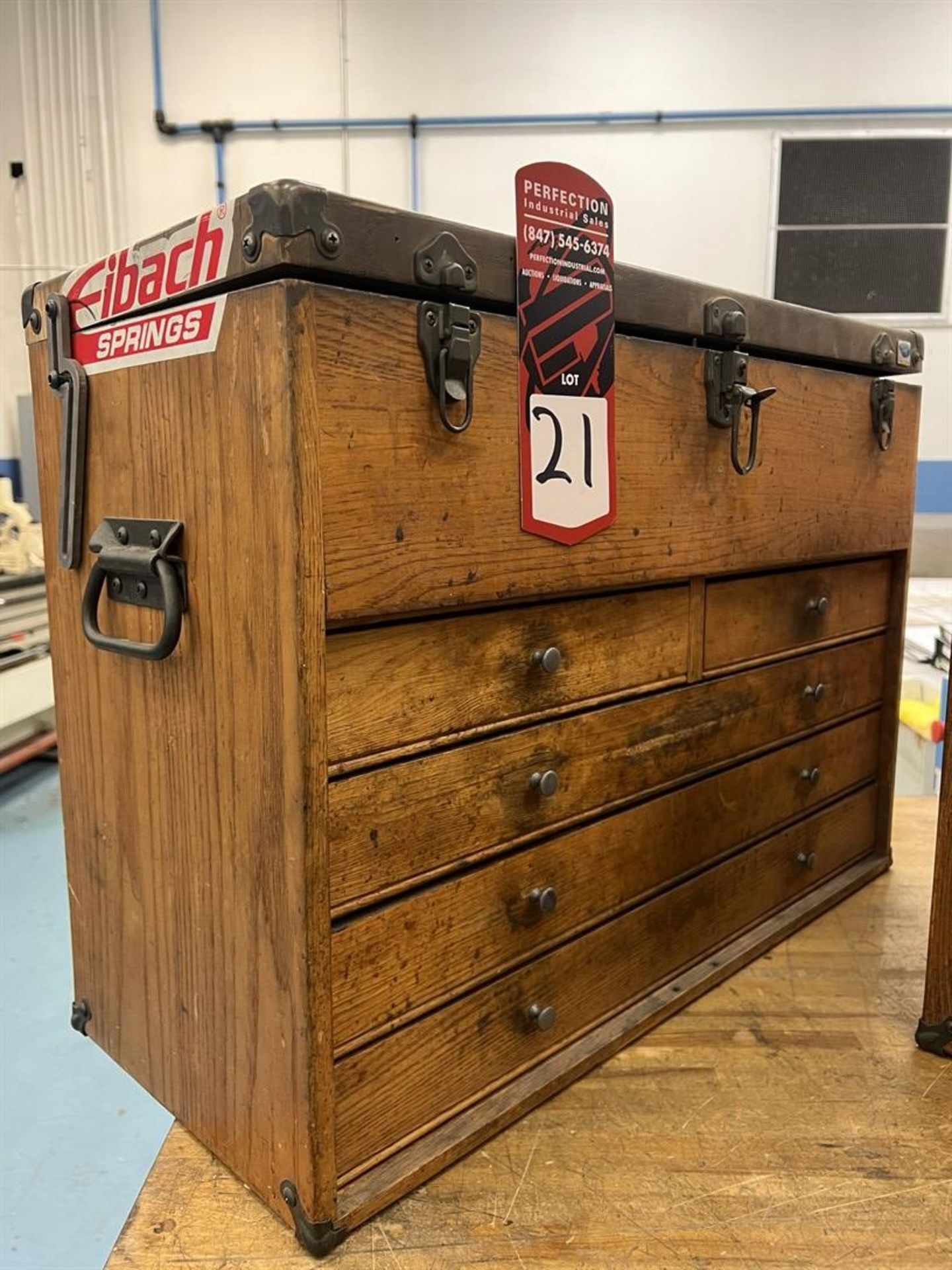 Wood Bench Top Tool Chest