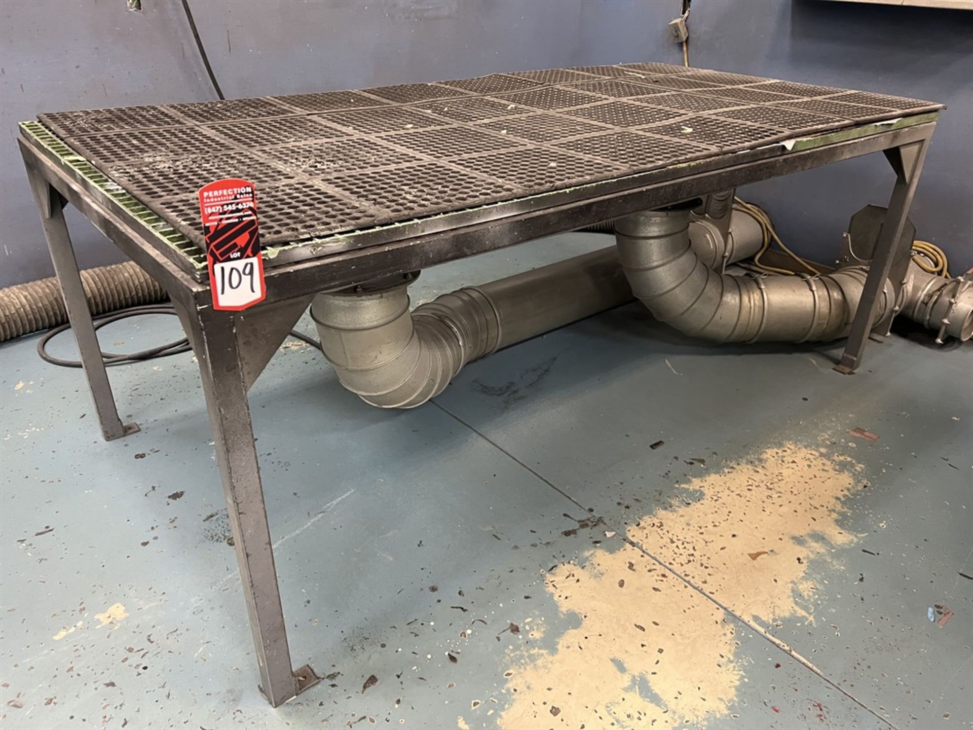 Custom 4' x 8' Downdraft Table