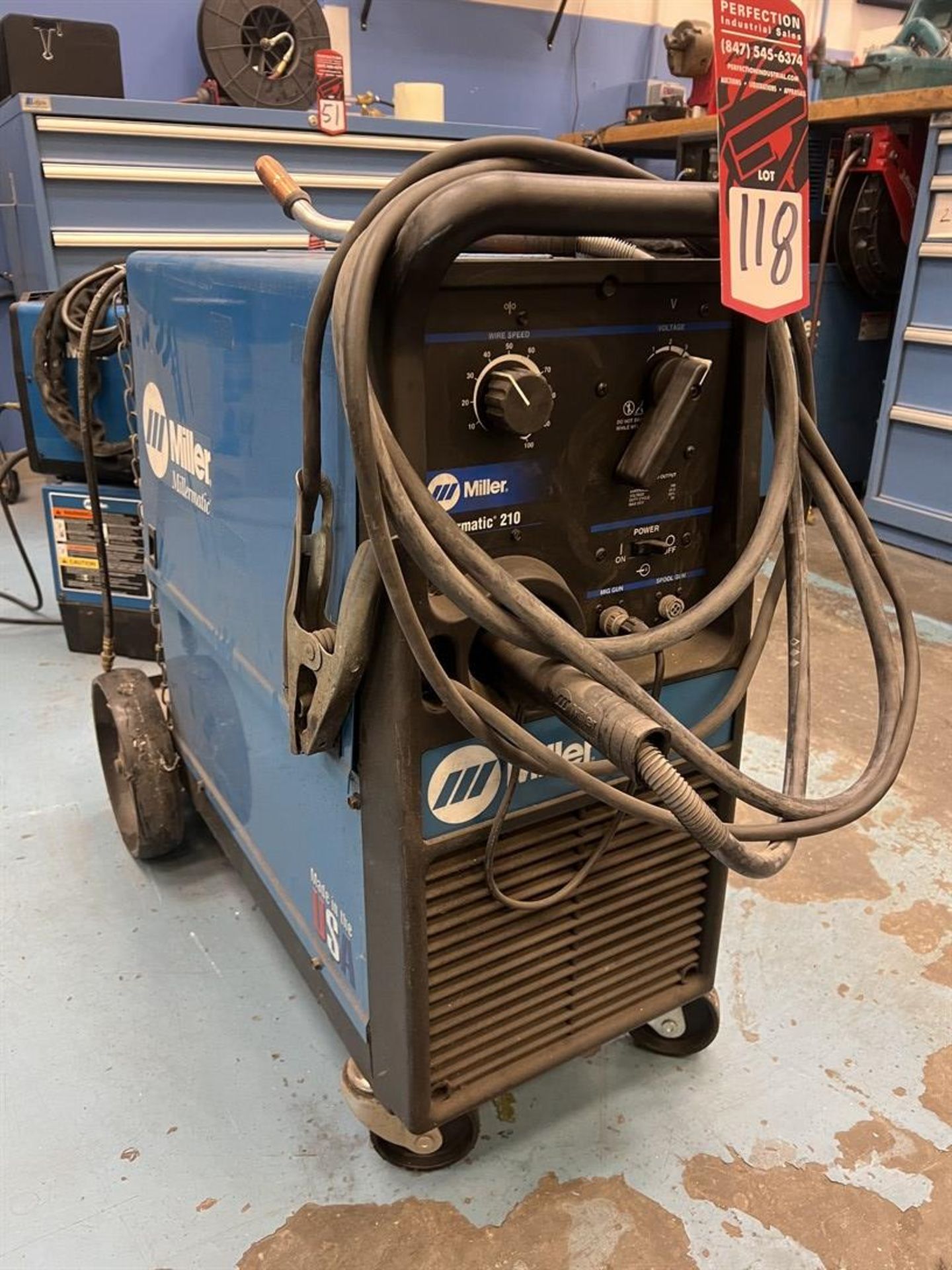 MILLER Millermatic 210 MIG Welder, s/n LE167288