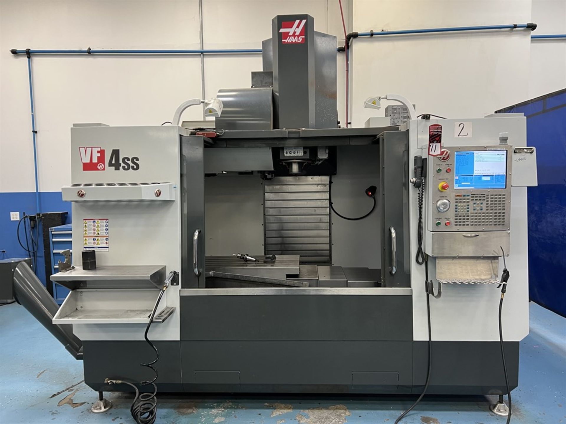 2015 HAAS VF-4SS 4th Axis Vertical Machining Center, s/n 1120130, w/ HAAS Control, Tool Eye, 52”x