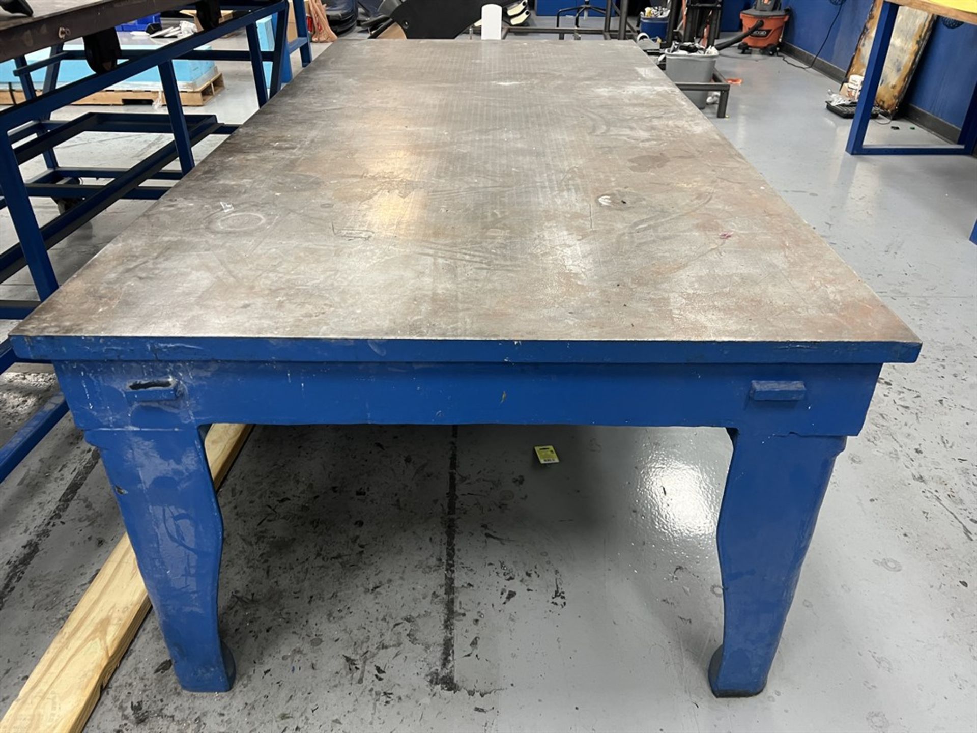 Steel Table, 4' x 8' x 1.5" - Image 3 of 3