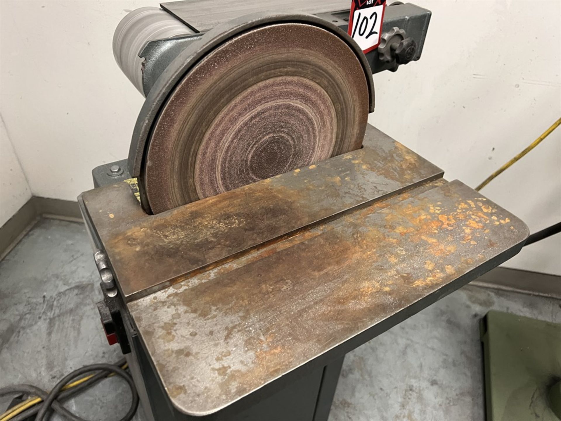 Unknown Make Combination 12" Disc/ 6" Belt Sander - Image 3 of 4