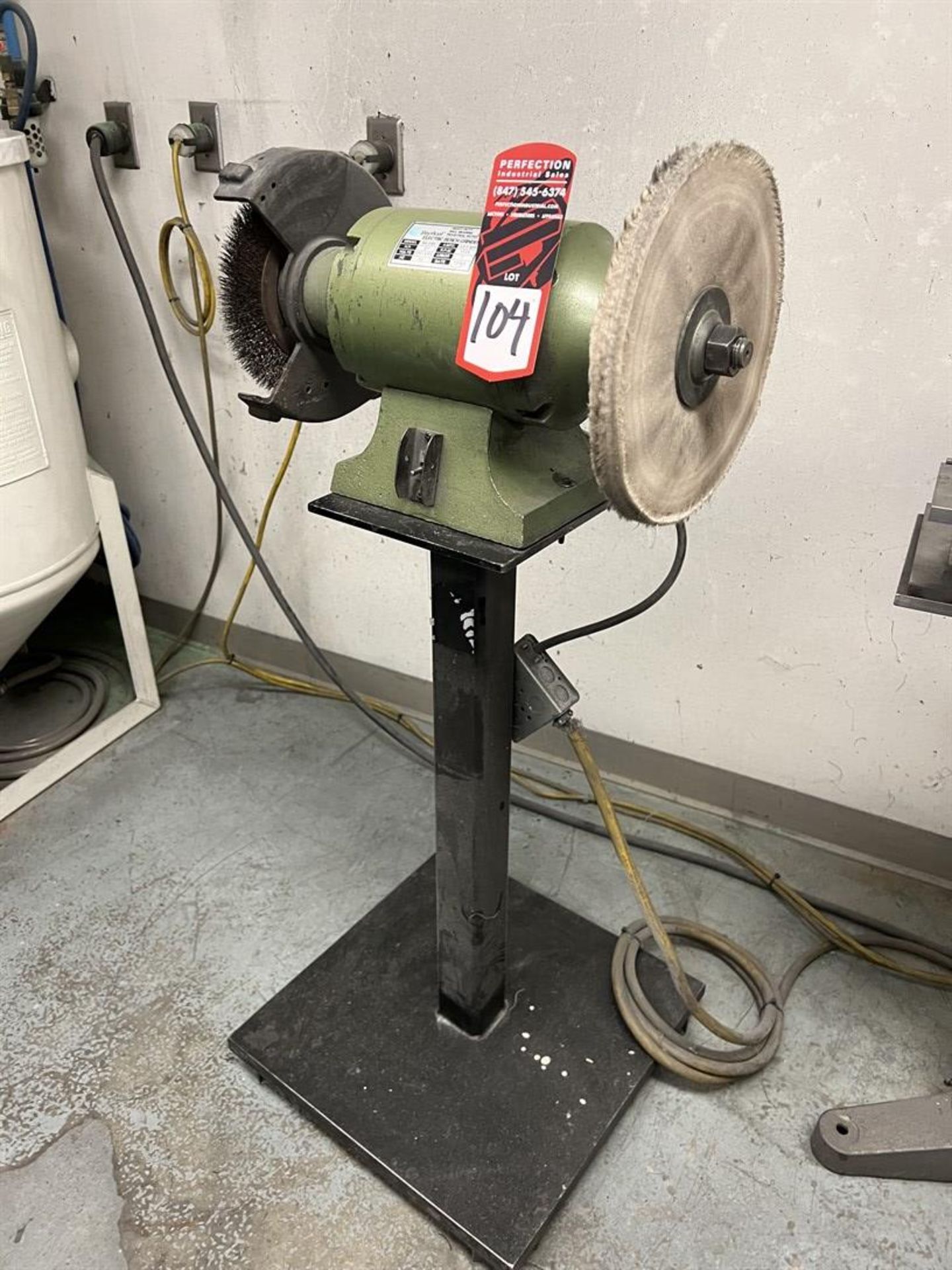 ELEPHANT SA-250 Bench Grinder, 2 HP, 1725 RPM