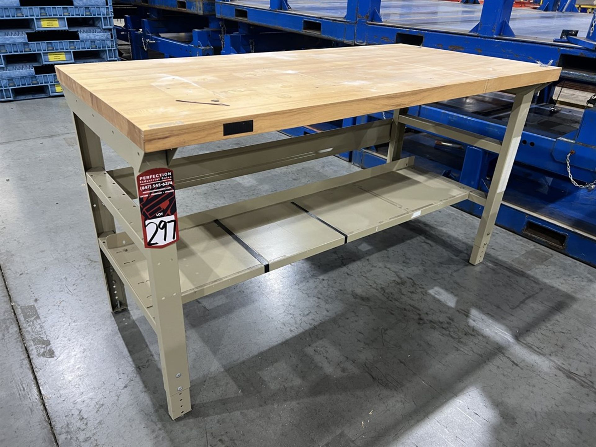 Wood Top Work Bench, 30" x 60"