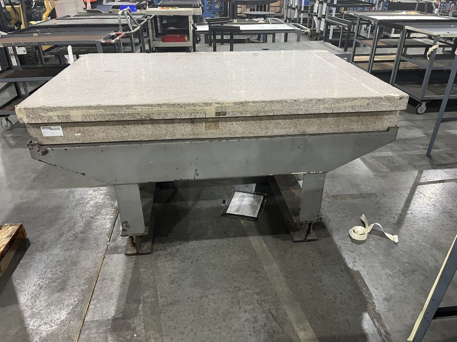 Large Granite Surface Plate 72" X 48" X 8" - Image 2 of 2
