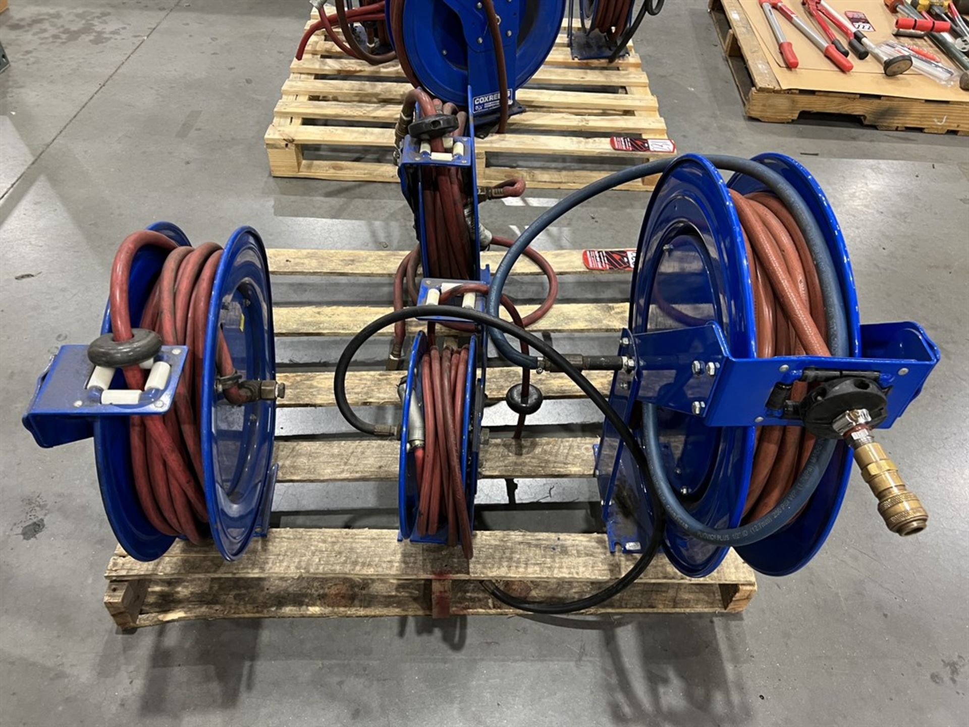 Lot of Assorted COX Air Hose Reels - Image 3 of 3