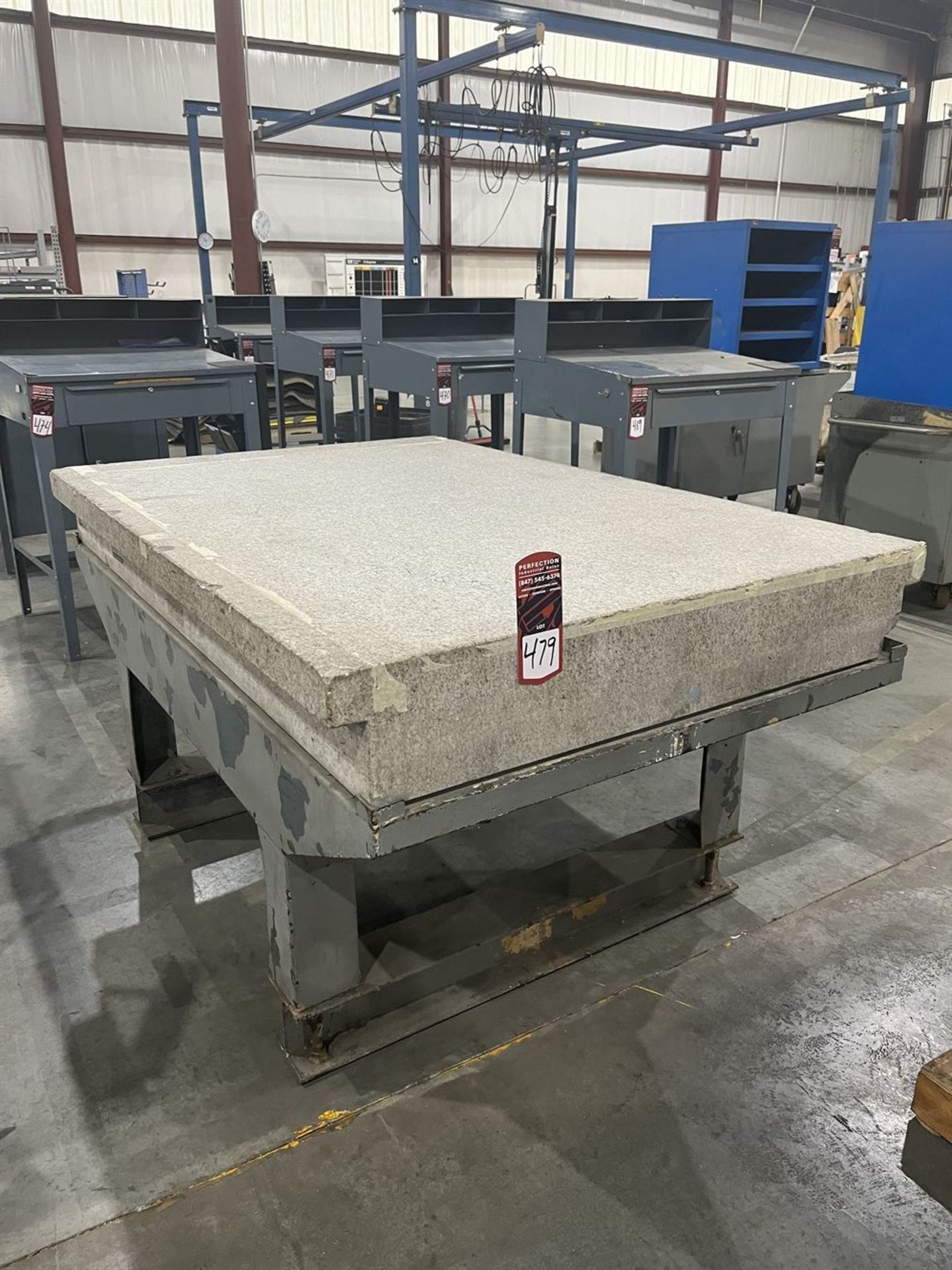 Large Granite Surface Plate 72" X 48" X 8"