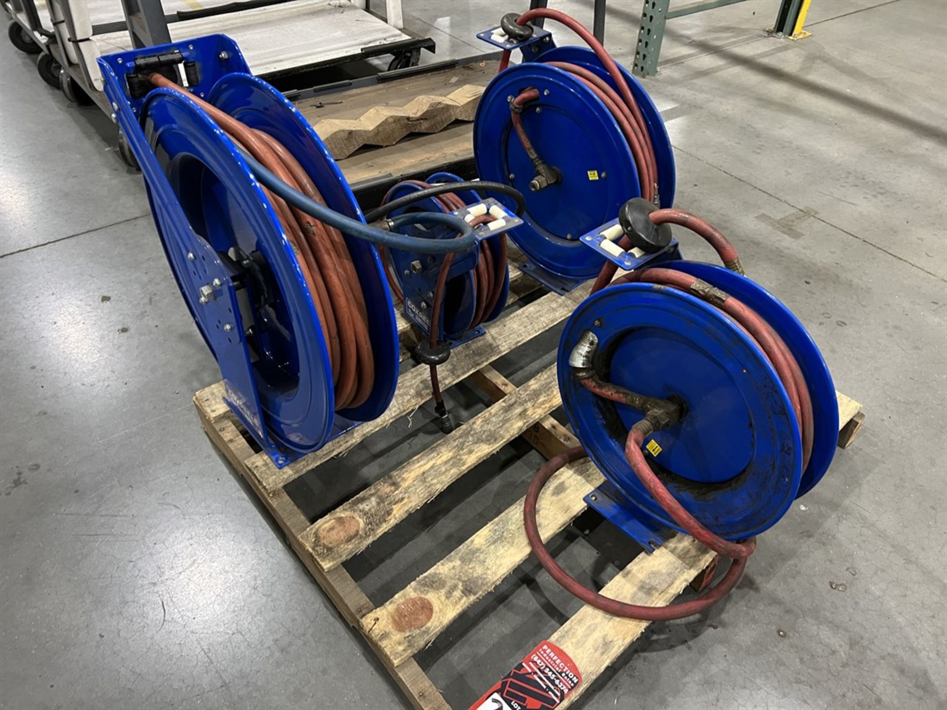 Lot of Assorted COX Air Hose Reels - Image 2 of 3
