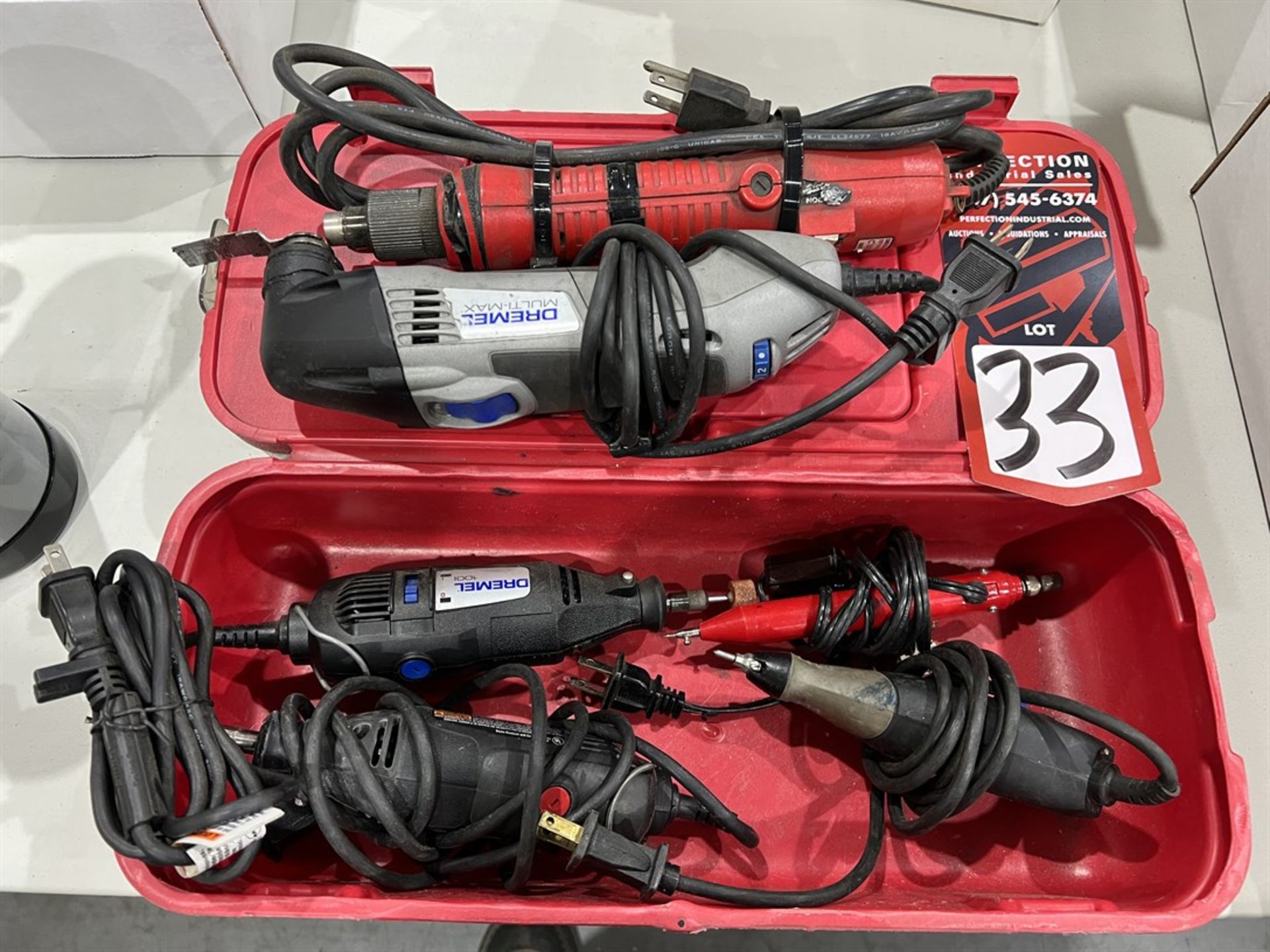 Lot of Assorted Rotary Tools