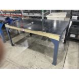 Heavy Duty Steel Table 48" X 72" With a 6" Vice