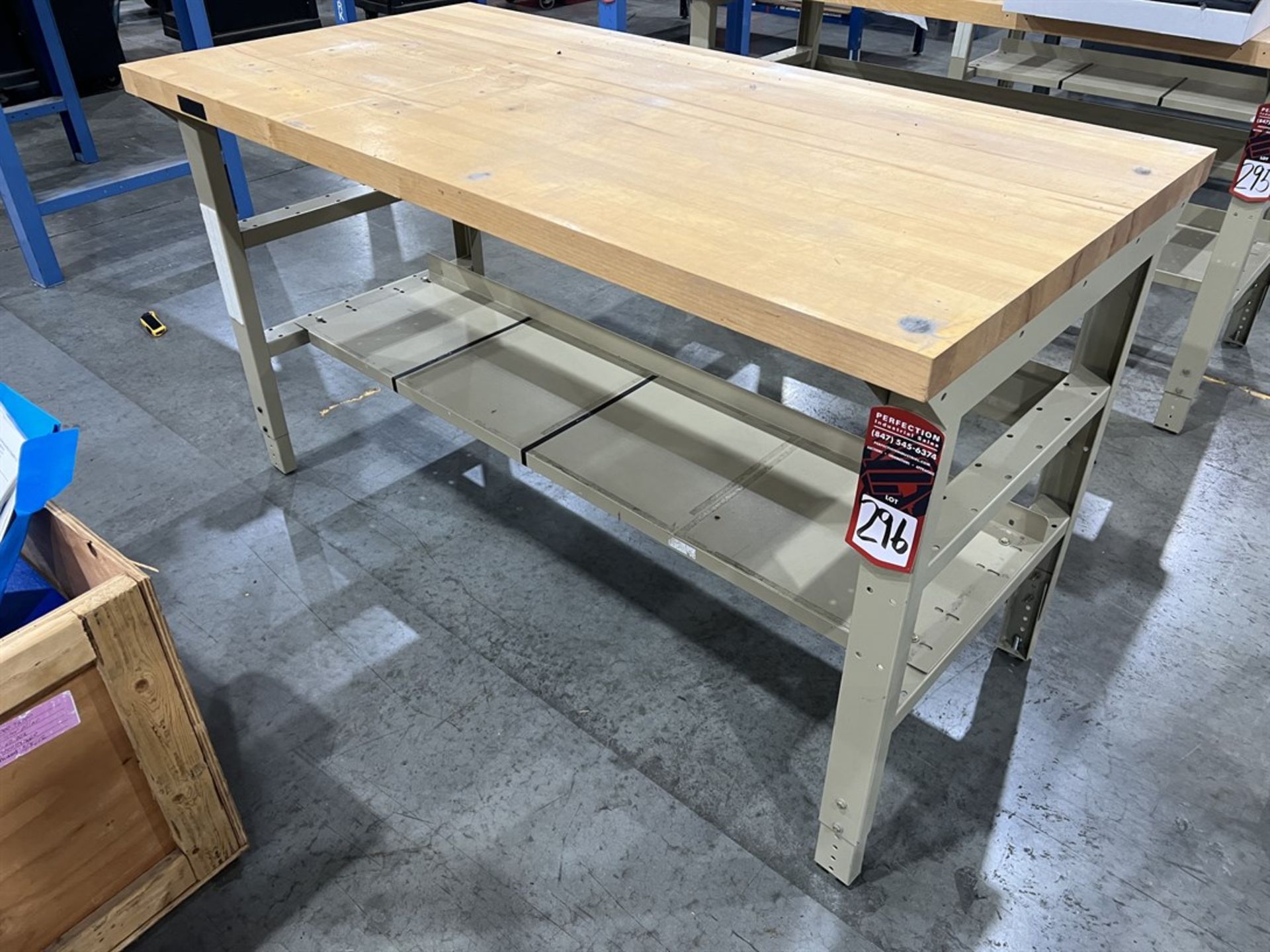 Wood Top Work Bench, 30" x 60"