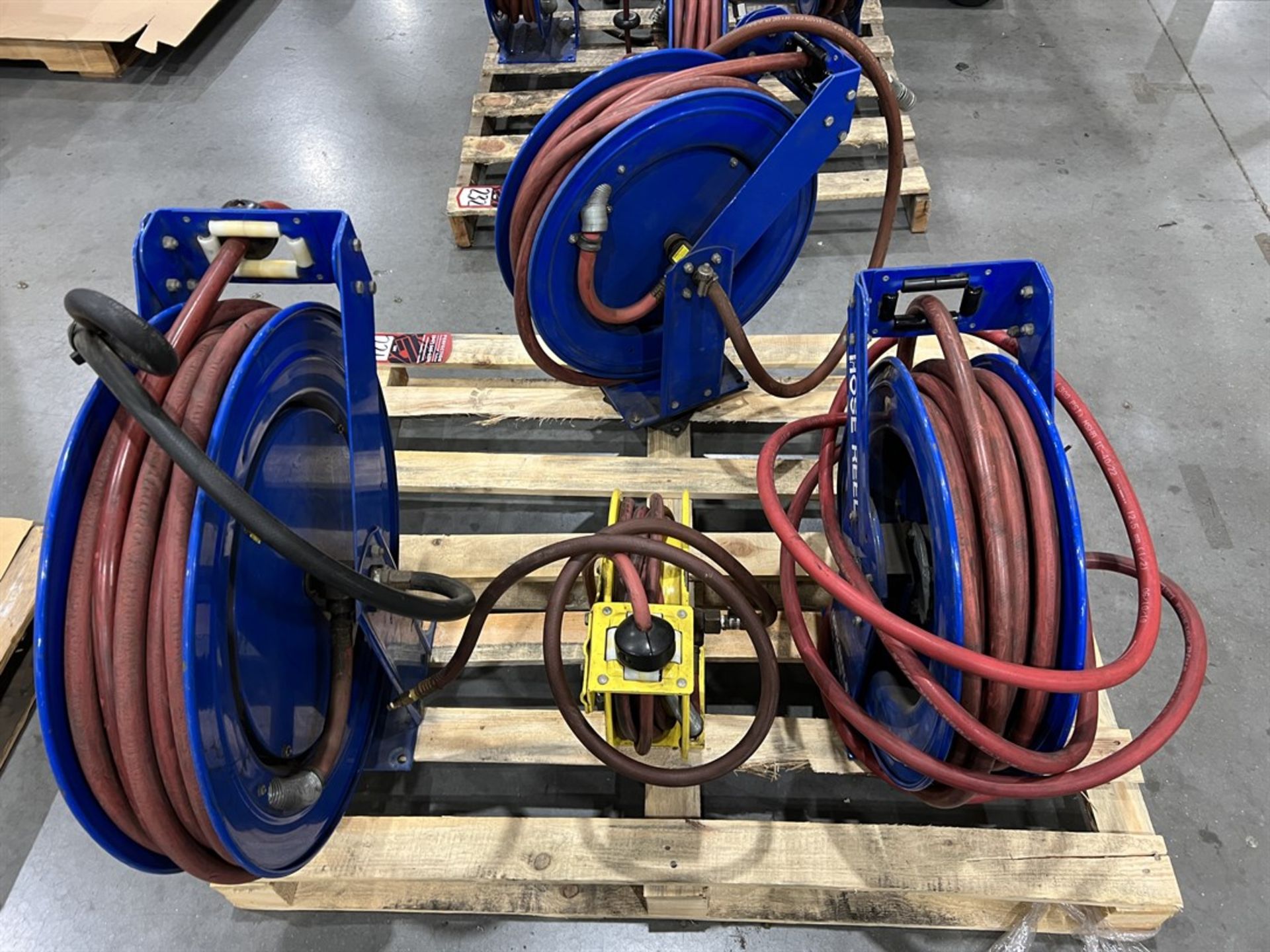 Lot of Assorted COX Air Hose Reels - Image 2 of 2