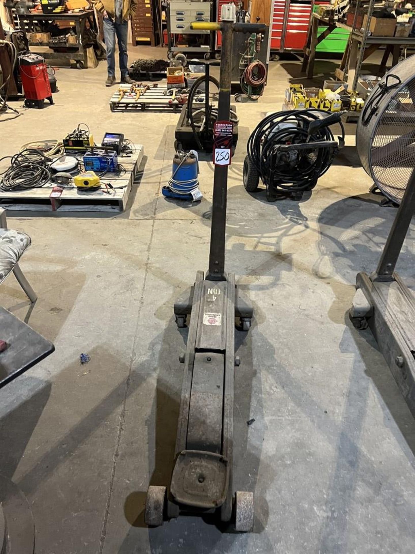 NAPA 4-Ton Floor Jack, (Location 1020 61st Drive, Union Grove, WI 23182) - Image 2 of 3