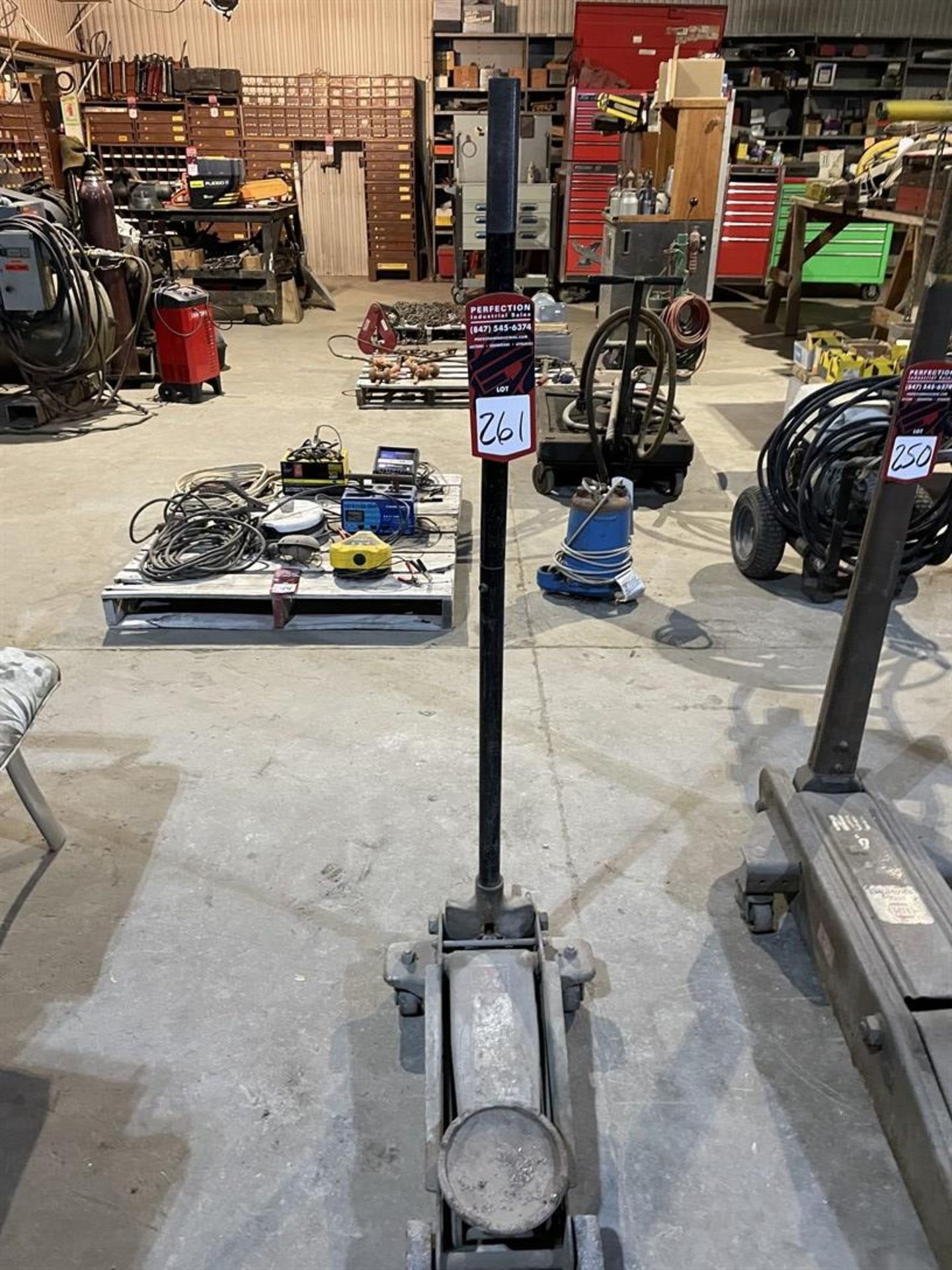 Unknown Make Approx. 1-Ton Floor Jack, (Location 1020 61st Drive, Union Grove, WI 23182) - Image 2 of 2