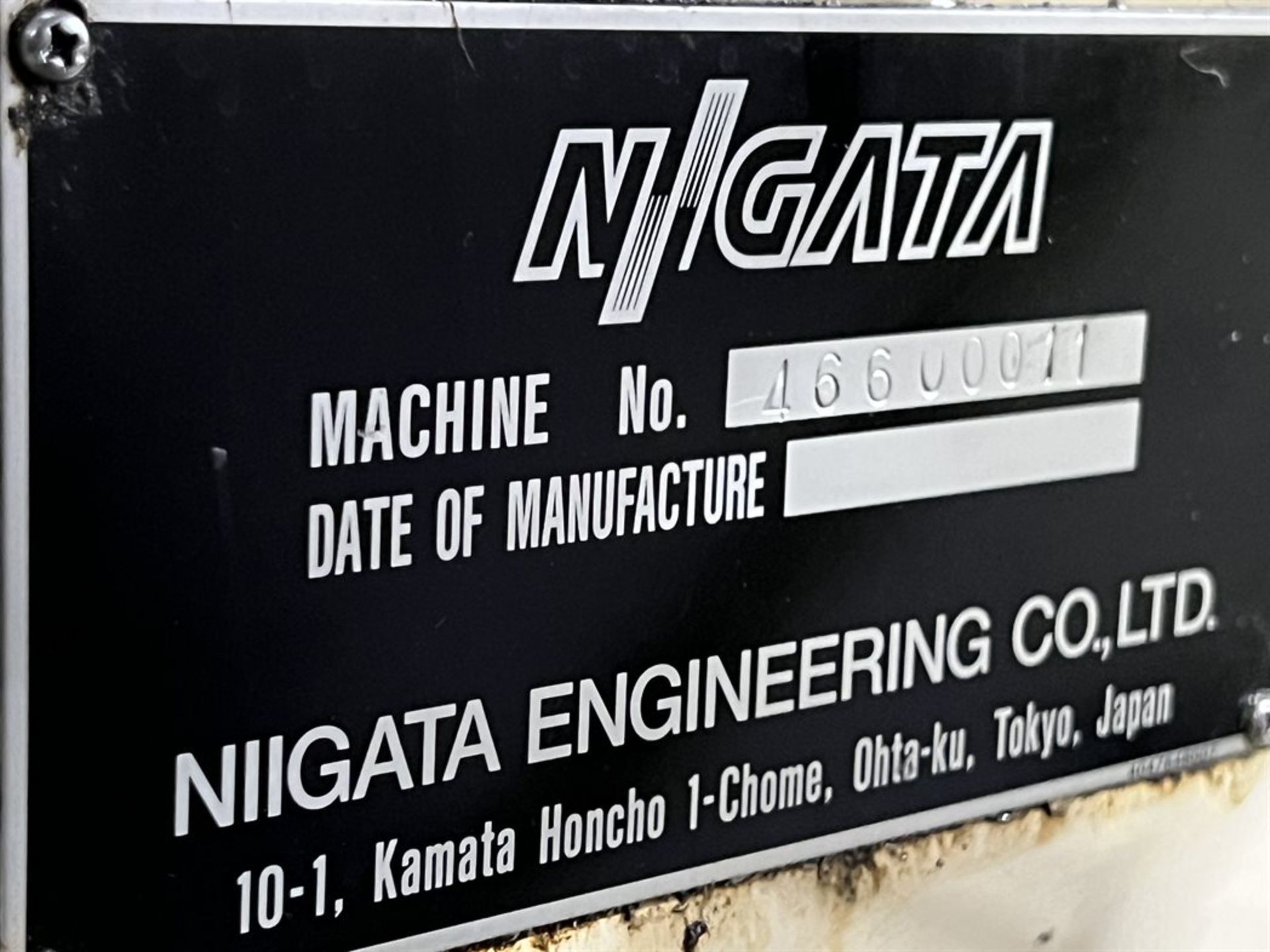 NIIGATA SPN63 CNC Horizontal Machining Center, s/n 46600011, Fanuc 16-M Control, 24.8" x 24.8" - Image 13 of 14