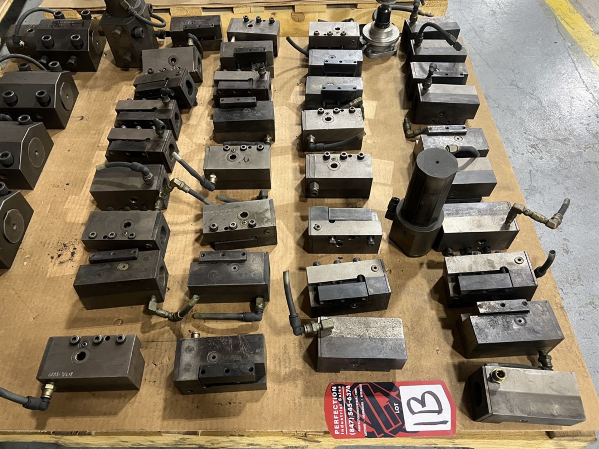 Lot of OKUMA LU-45 Tooling Including Turret Tool Holders and Capto C5 Adaptor Tooling - Image 3 of 5