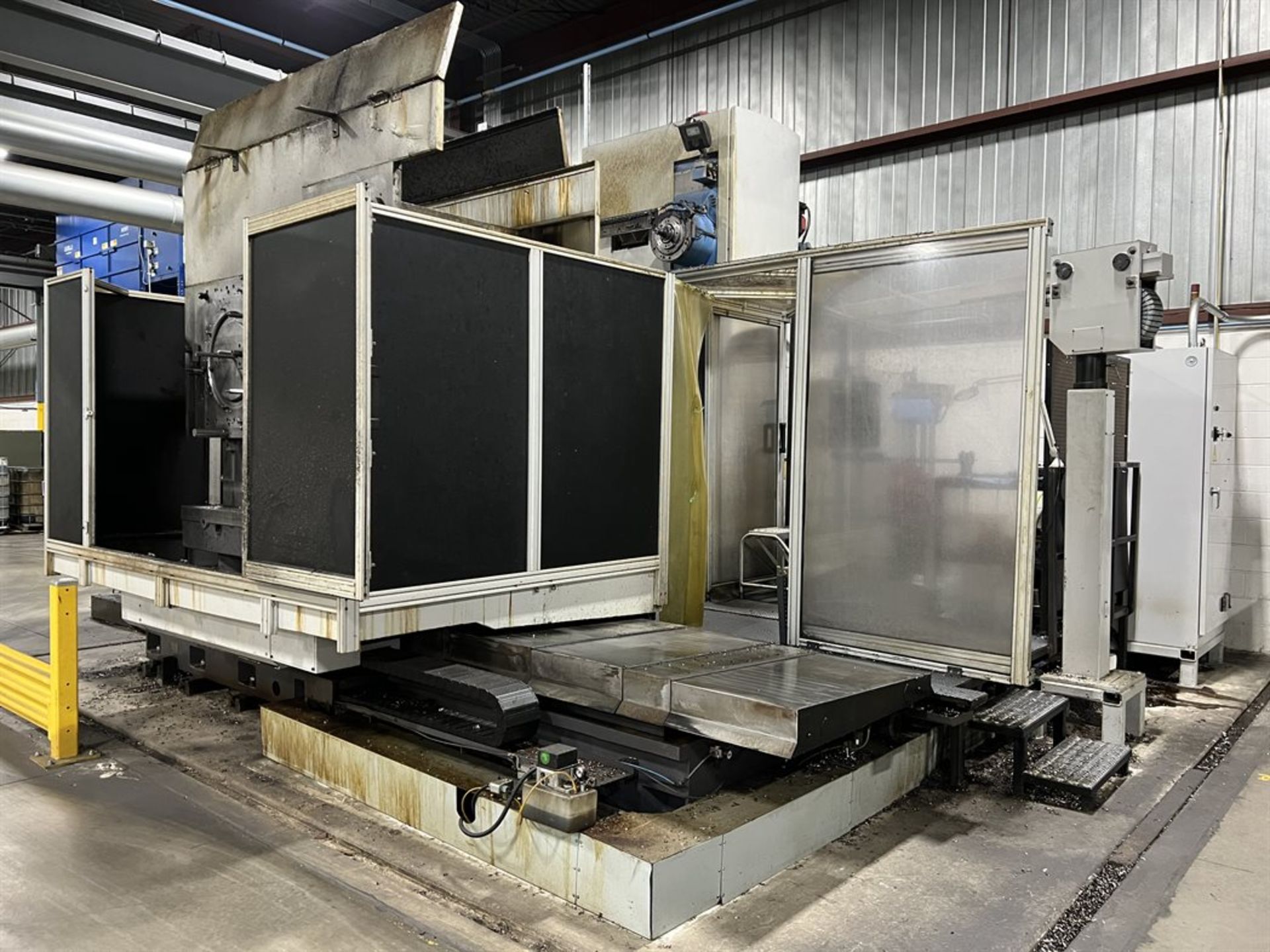 2006 SNK NB130P 5" Table Type CNC Horizontal Boring Mill, s/n NN00013, Fanuc 16i-M Control, 4-