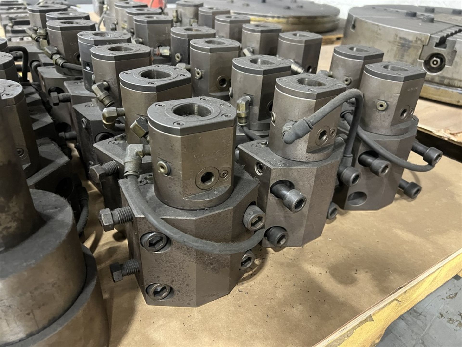 Lot of OKUMA LU-45 Tooling Including Turret Tool Holders and Capto C5 Adaptor Tooling - Image 3 of 4